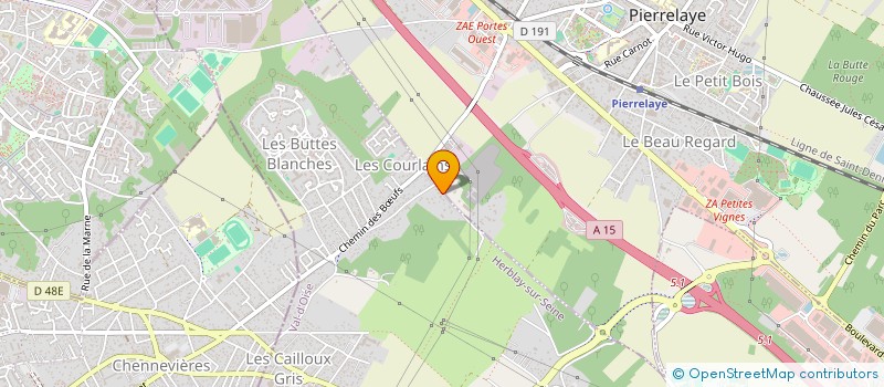 localisation de l'entreprise MONSIEUR TEDDY CHARLET à PIERRELAYE