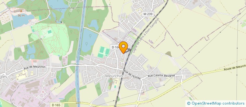 localisation de l'entreprise MONSIEUR TEDDY CHARLEY  MEURCHIN