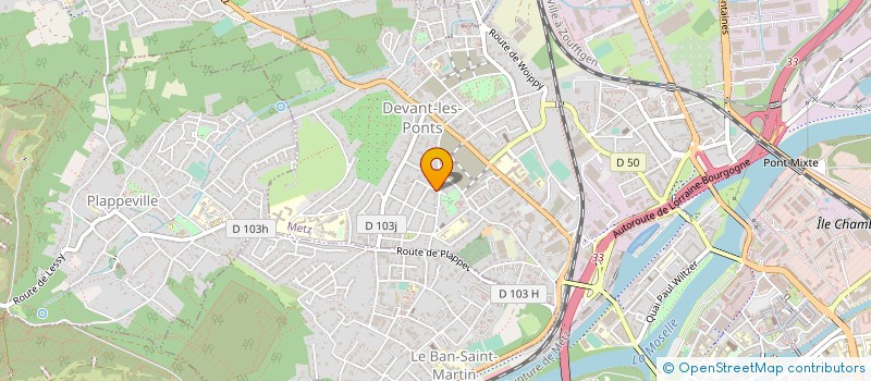 localisation de l'entreprise MONSIEUR TEDDY CHEBBAH  METZ