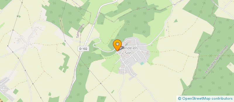 localisation de l'entreprise MONSIEUR TEDDY CHEBIHA  LALANDE-EN-SON