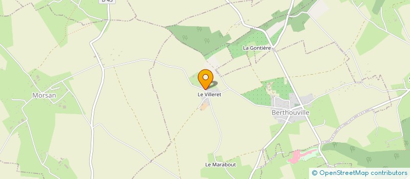 localisation de l'entreprise MONSIEUR TEDDY CHEVALIER  ST ELOI DE FOURQUES