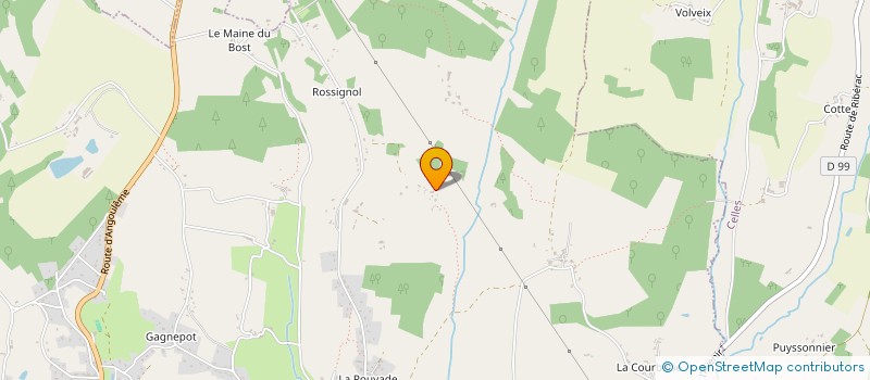 localisation de l'entreprise MONSIEUR TEDDY CONSTANTIN  VILLETOUREIX