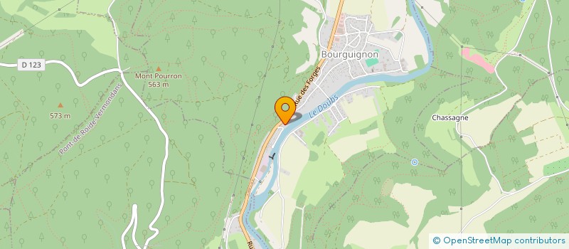 localisation de l'entreprise MONSIEUR TEDDY CUCCUREDDU  BOURGUIGNON