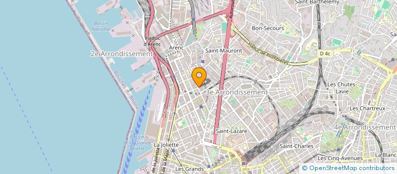 localisation de l'entreprise MONSIEUR TEDDY DALLALI  MARSEILLE