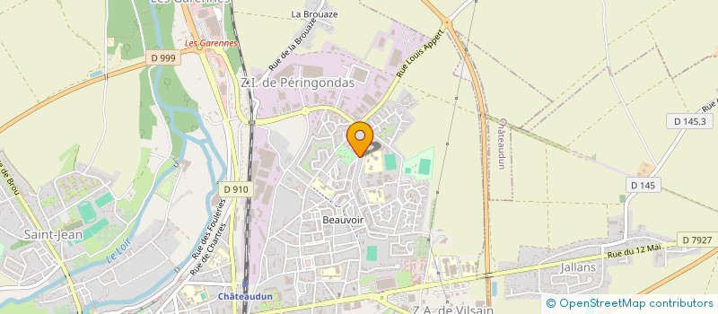 localisation de l'entreprise MONSIEUR TEDDY DAMAS à CHATEAUDUN