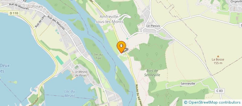 localisation de l'entreprise MONSIEUR TEDDY DARRAS  AMFREVILLE-SOUS-LES-MONTS