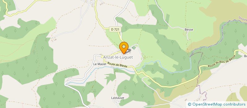 localisation de l'entreprise MONSIEUR TEDDY DAVID  SAINT-ALYRE-ES-MONTAGNE