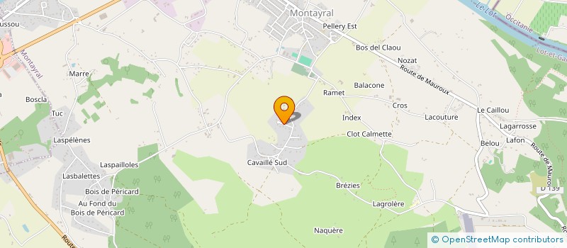 localisation de l'entreprise MONSIEUR TEDDY DELALANDE  MONSEMPRON-LIBOS