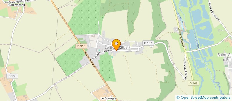 localisation de l'entreprise MONSIEUR TEDDY DELAUNEY  LE BOIS-ROBERT