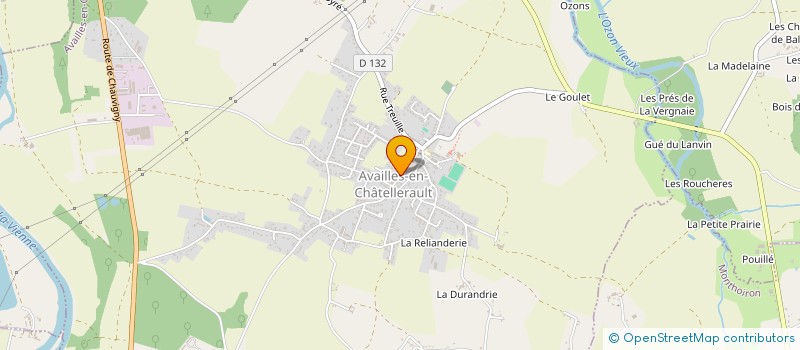 localisation de l'entreprise MONSIEUR TEDDY DELINEAU  AVAILLES-EN-CHATELLERAULT