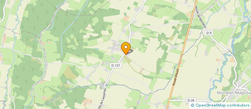 localisation de l'entreprise MONSIEUR TEDDY DELJEHIER  CIZOS