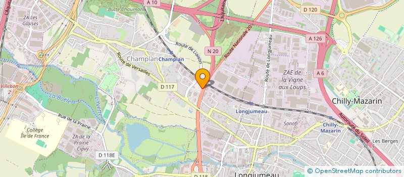 localisation de l'entreprise MONSIEUR TEDDY DEMESTRE à CHAMPLAN