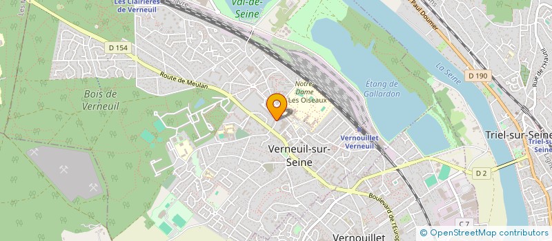 localisation de l'entreprise MONSIEUR TEDDY DEMETRIO  VERNEUIL-SUR-SEINE