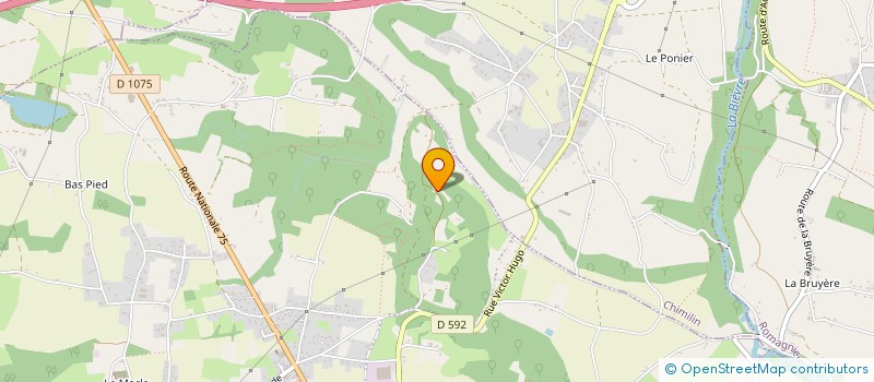 localisation de l'entreprise MONSIEUR TEDDY DESTORS à LES ABRETS EN DAUPHINE