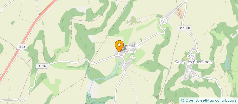 localisation de l'entreprise MONSIEUR TEDDY DHENIN  NANTEUIL-LA-FOSSE