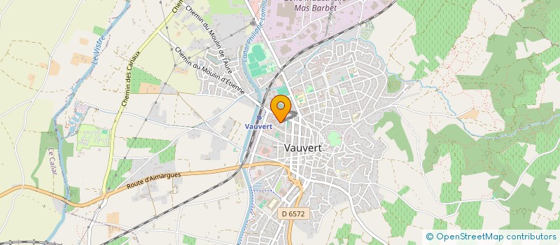 localisation de l'entreprise MONSIEUR TEDDY DRAPP  VAUVERT