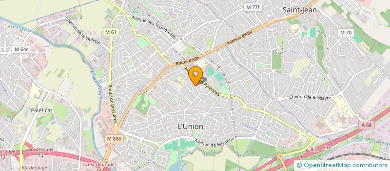 localisation de l'entreprise MONSIEUR TEDDY DUFFORT à L'UNION