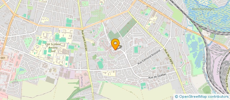 localisation de l'entreprise MONSIEUR TEDDY DUMONT  AMIENS