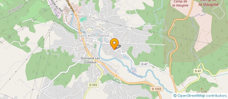 localisation de l'entreprise MONSIEUR TEDDY ELBACHIR à TRANS-EN-PROVENCE