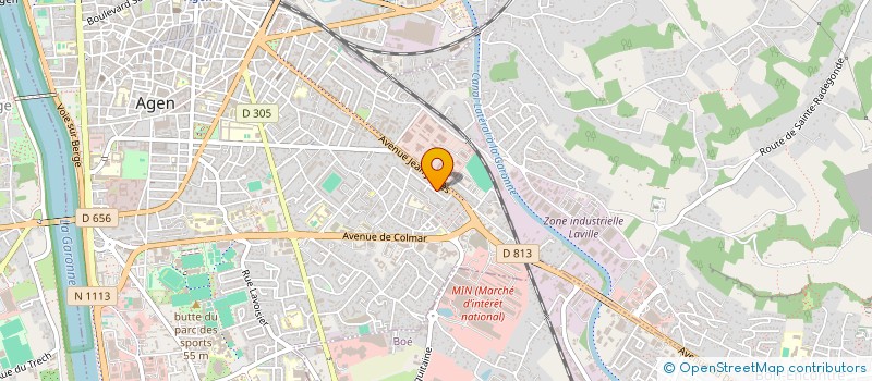 localisation de l'entreprise MONSIEUR TEDDY ETTENAT  AGEN