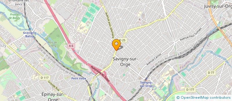 localisation de l'entreprise MONSIEUR TEDDY FANOHORA à SAVIGNY-SUR-ORGE
