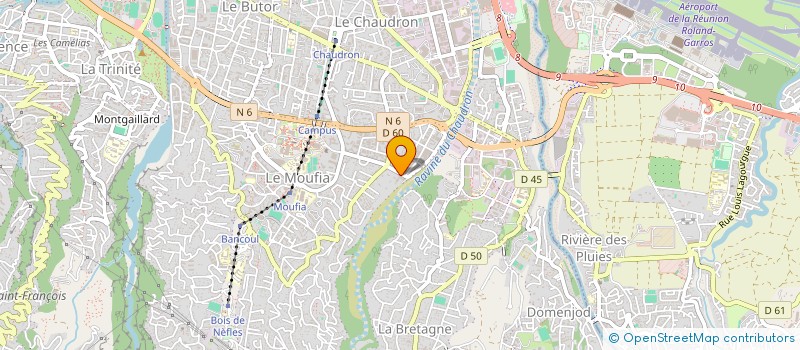 localisation de l'entreprise MONSIEUR TEDDY FESSARD à SAINT-DENIS