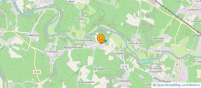 localisation de l'entreprise MONSIEUR TEDDY FONTENEAU à MAISDON-SUR-SEVRE