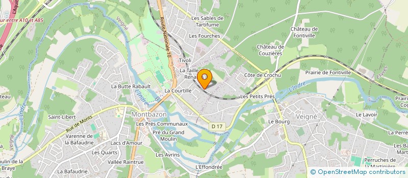 localisation de l'entreprise MONSIEUR TEDDY FOREST  MONTBAZON