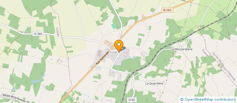 localisation de l'entreprise MONSIEUR TEDDY FORESTIER  LA TACHE