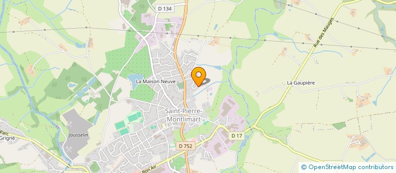 localisation de l'entreprise MONSIEUR TEDDY FOUCHE à BEAUPREAU-EN-MAUGES