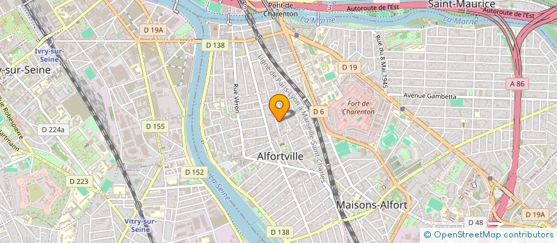 localisation de l'entreprise MONSIEUR TEDDY FRANCISCO  ALFORTVILLE