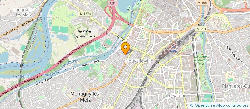 localisation de l'entreprise MONSIEUR TEDDY FRANCK  METZ