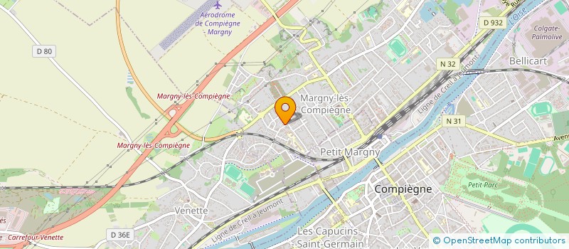 localisation de l'entreprise MONSIEUR TEDDY FRIOB à MARGNY-LES-COMPIEGNE