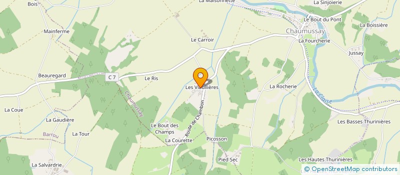 localisation de l'entreprise MONSIEUR TEDDY GALLAIS  CHAUMUSSAY