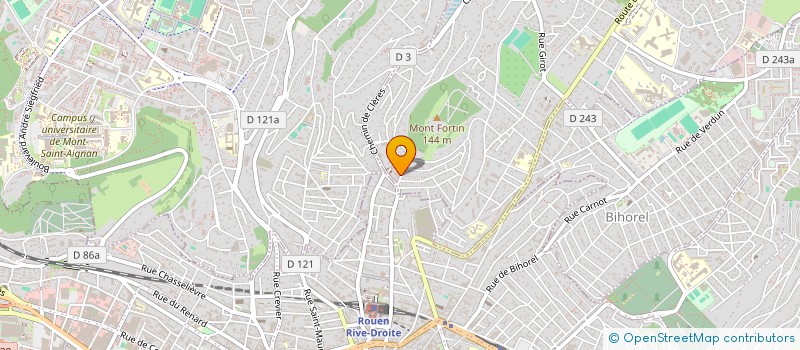 localisation de l'entreprise MONSIEUR TEDDY GANDON à BOIS-GUILLAUME