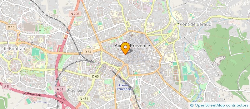 localisation de l'entreprise MONSIEUR TEDDY GAUDIBERT à AIX-EN-PROVENCE