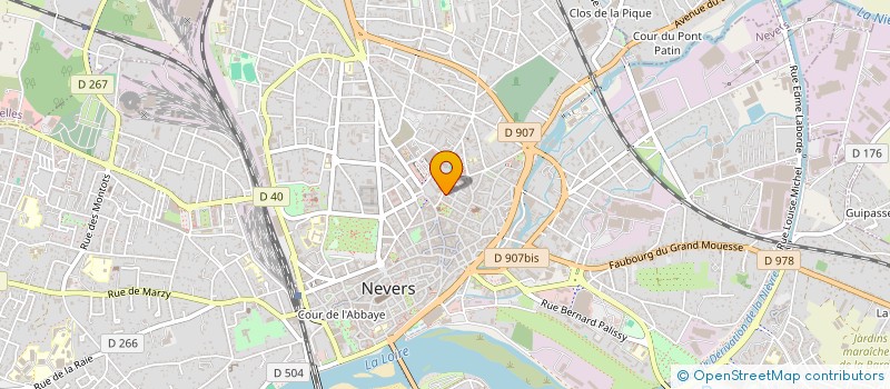 localisation de l'entreprise MONSIEUR TEDDY GEORGER à NEVERS