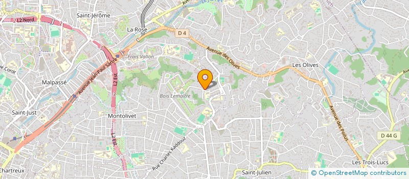 localisation de l'entreprise MONSIEUR TEDDY GIACALONE à MARSEILLE