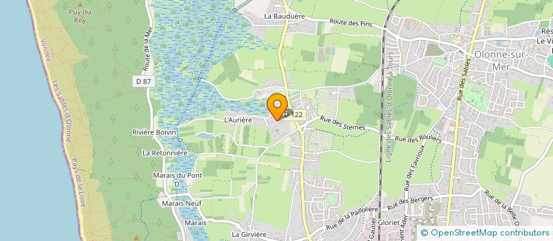 localisation de l'entreprise MONSIEUR TEDDY GIRAULT à L'ILE-D'OLONNE