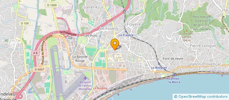 localisation de l'entreprise MONSIEUR TEDDY GRANDPIERRE  CANNES