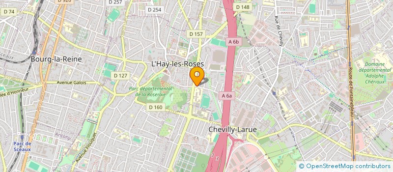 localisation de l'entreprise MONSIEUR TEDDY GREGO à L'HAY-LES-ROSES