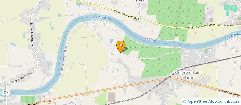 localisation de l'entreprise MONSIEUR TEDDY GRESS  LAMONZIE-SAINT-MARTIN