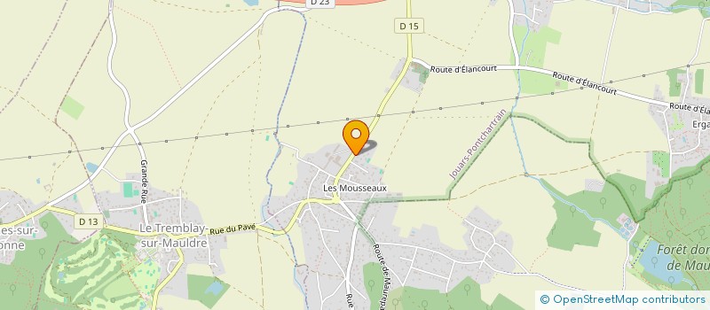 localisation de l'entreprise MONSIEUR TEDDY GRONDIN à JOUARS-PONTCHARTRAIN