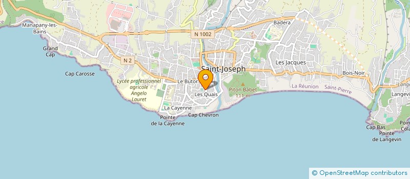 localisation de l'entreprise MONSIEUR TEDDY GUICHARD à SAINT-JOSEPH