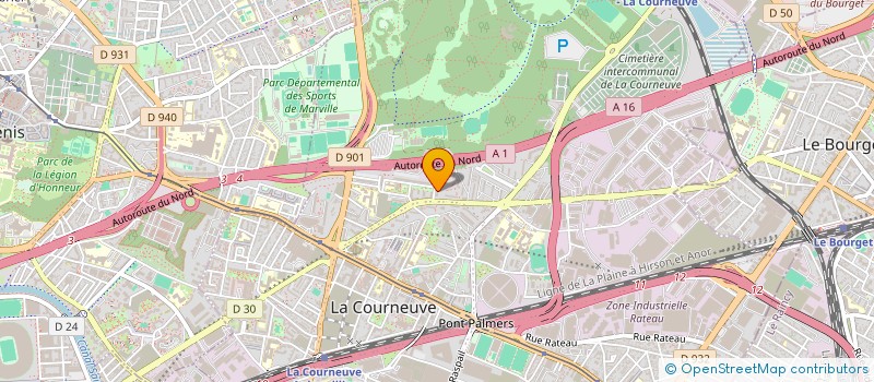 localisation de l'entreprise MONSIEUR TEDDY GUILLAUME à LA COURNEUVE