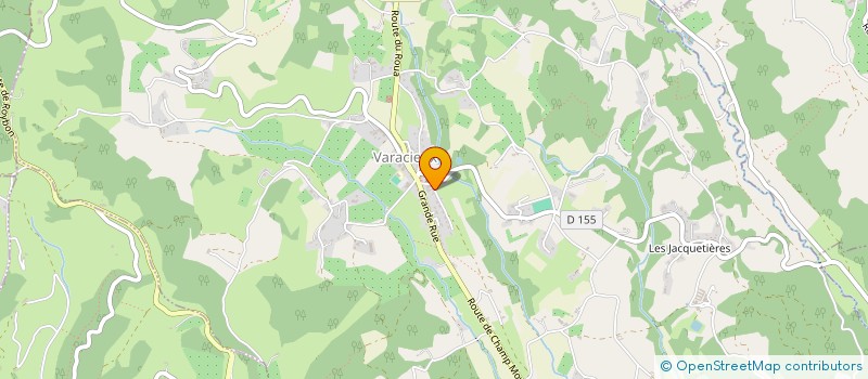 localisation de l'entreprise MONSIEUR TEDDY GUILLOT  VARACIEUX