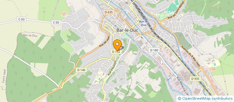 localisation de l'entreprise MONSIEUR TEDDY HADDAD à BAR-LE-DUC