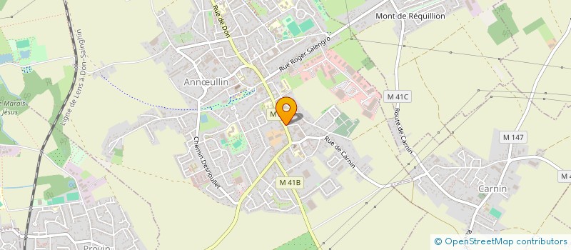 localisation de l'entreprise MONSIEUR TEDDY HEGO  ANNULLIN