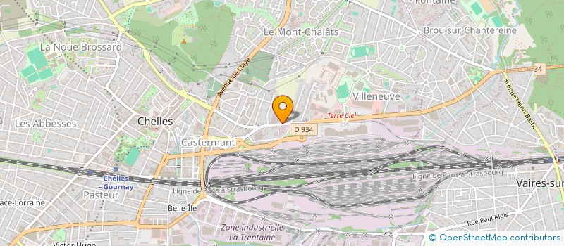 localisation de l'entreprise MONSIEUR TEDDY HENRY à CHELLES