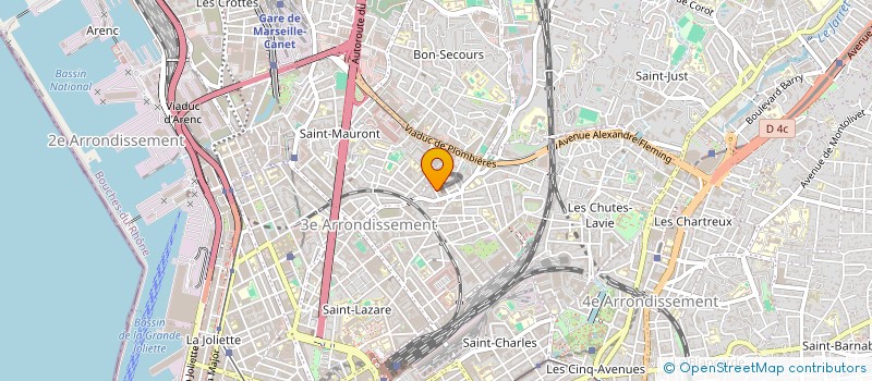 localisation de l'entreprise MONSIEUR TEDDY HERNANDEZ à MARSEILLE